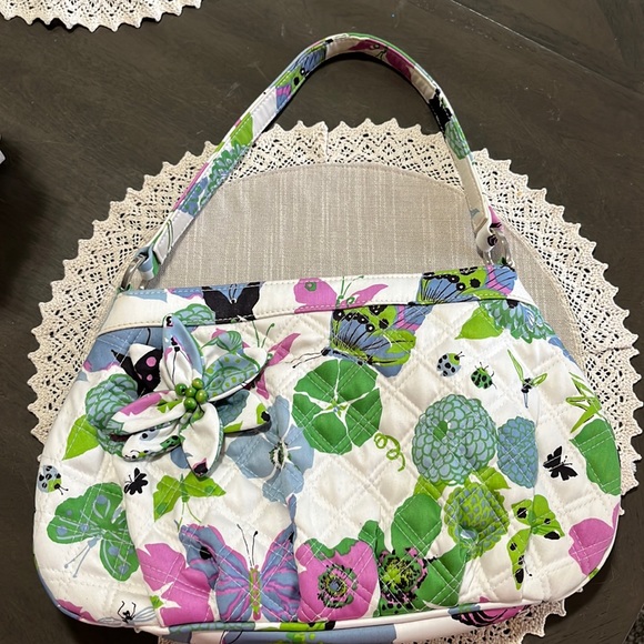 Vera Bradley Handbags - Vera Bradley butterfly gardens handbag.
